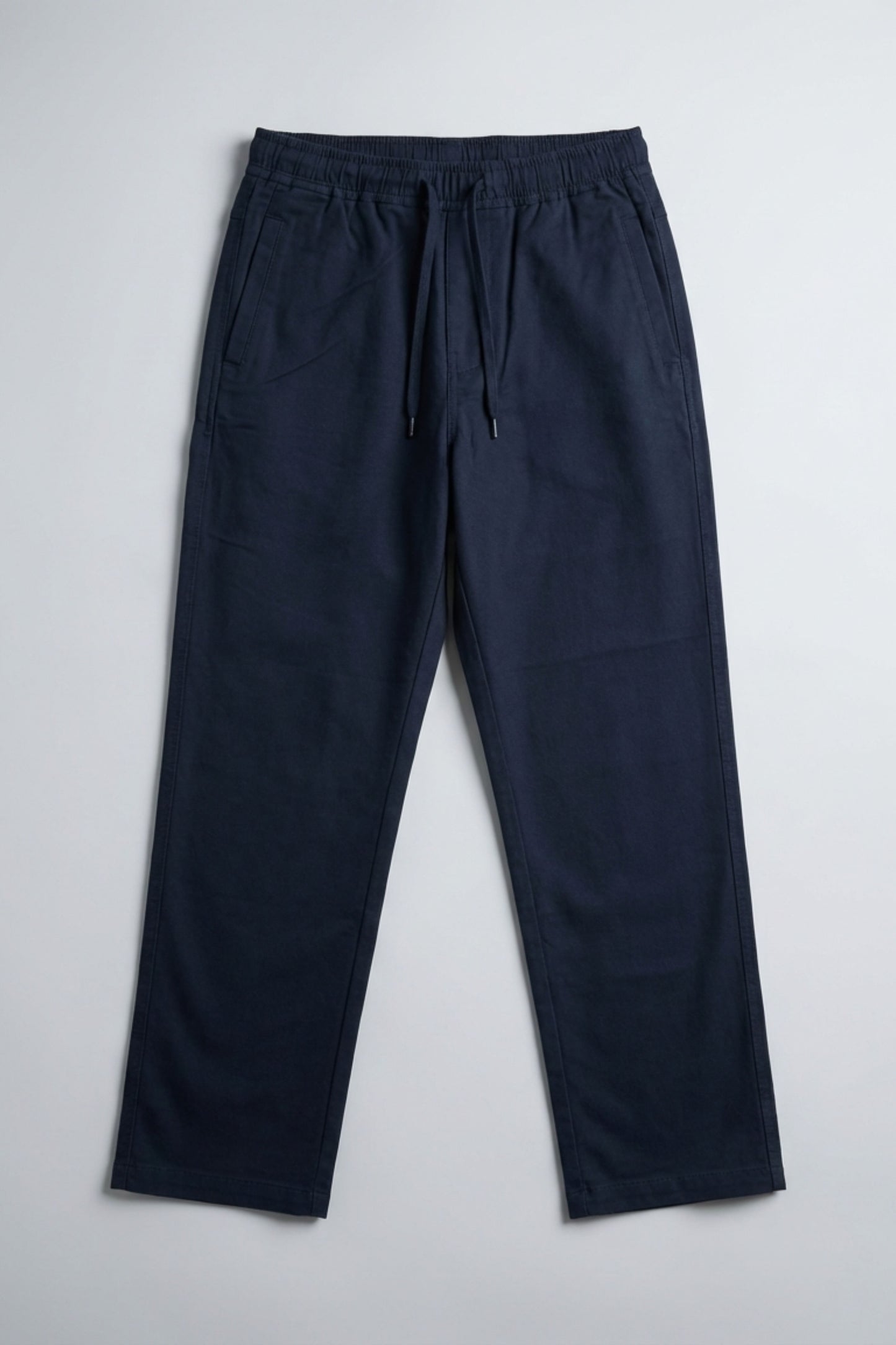 UrbanEase Linen Comfort Trousers — Midnight Navy