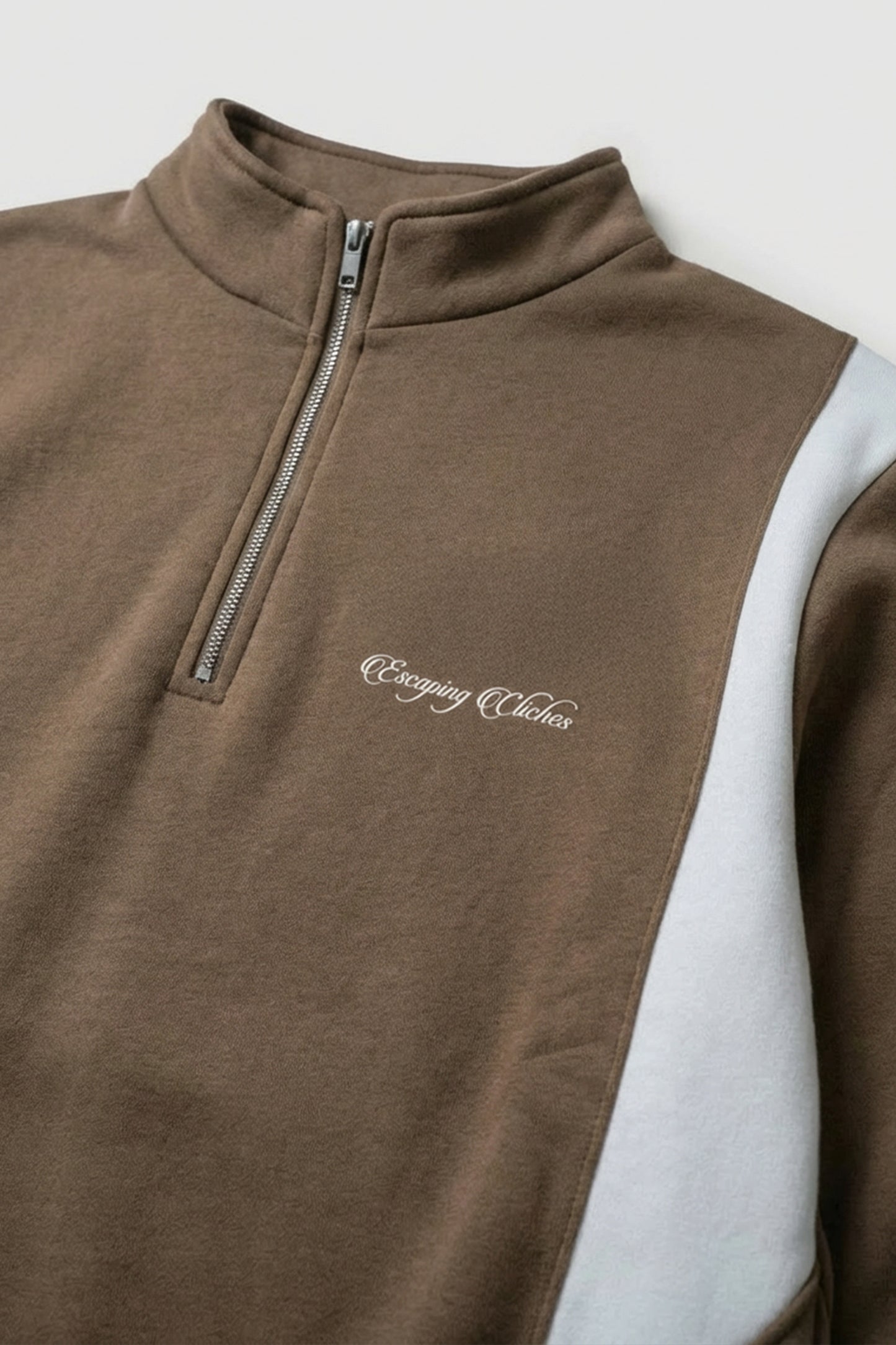 Coreline Half-Zip — Mocha Brown