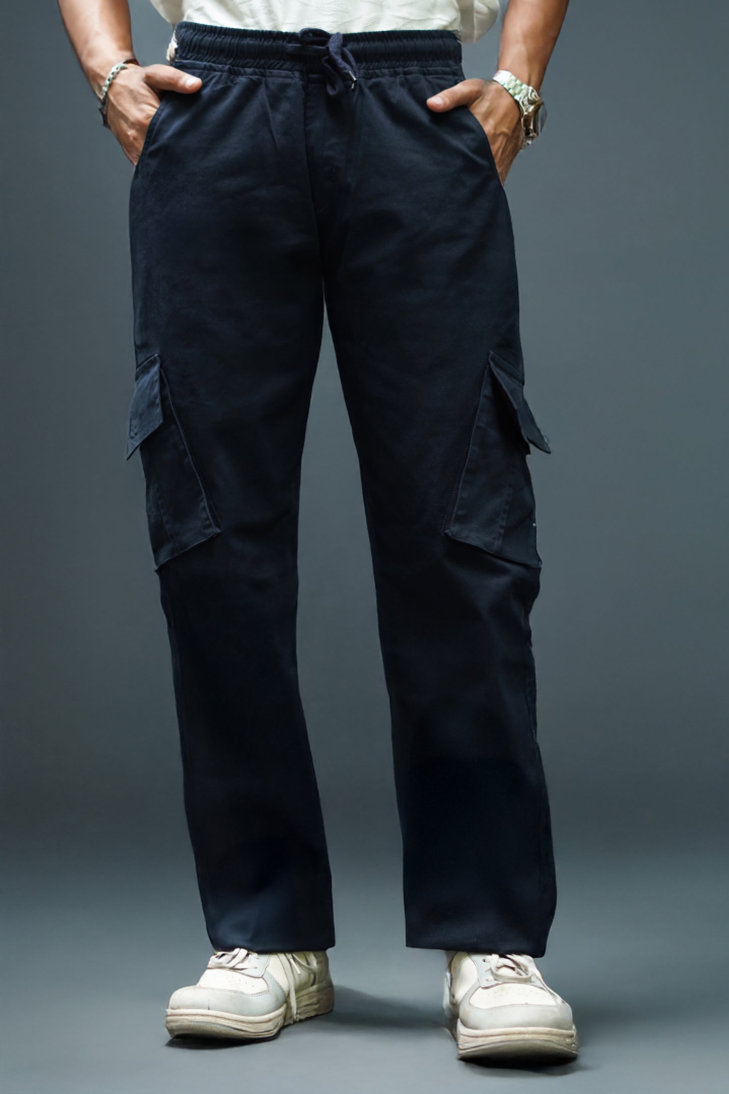 Midnight Recon Mid Rise Relaxed Fit Cargo Pants
