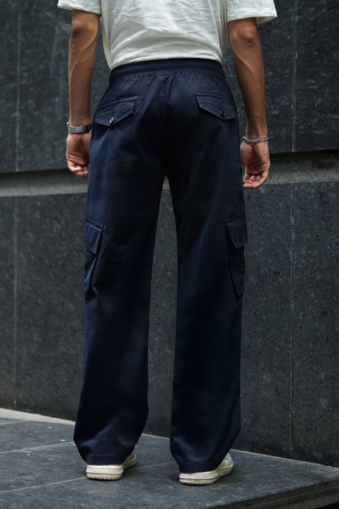 Midnight Recon Mid Rise Relaxed Fit Cargo Pants