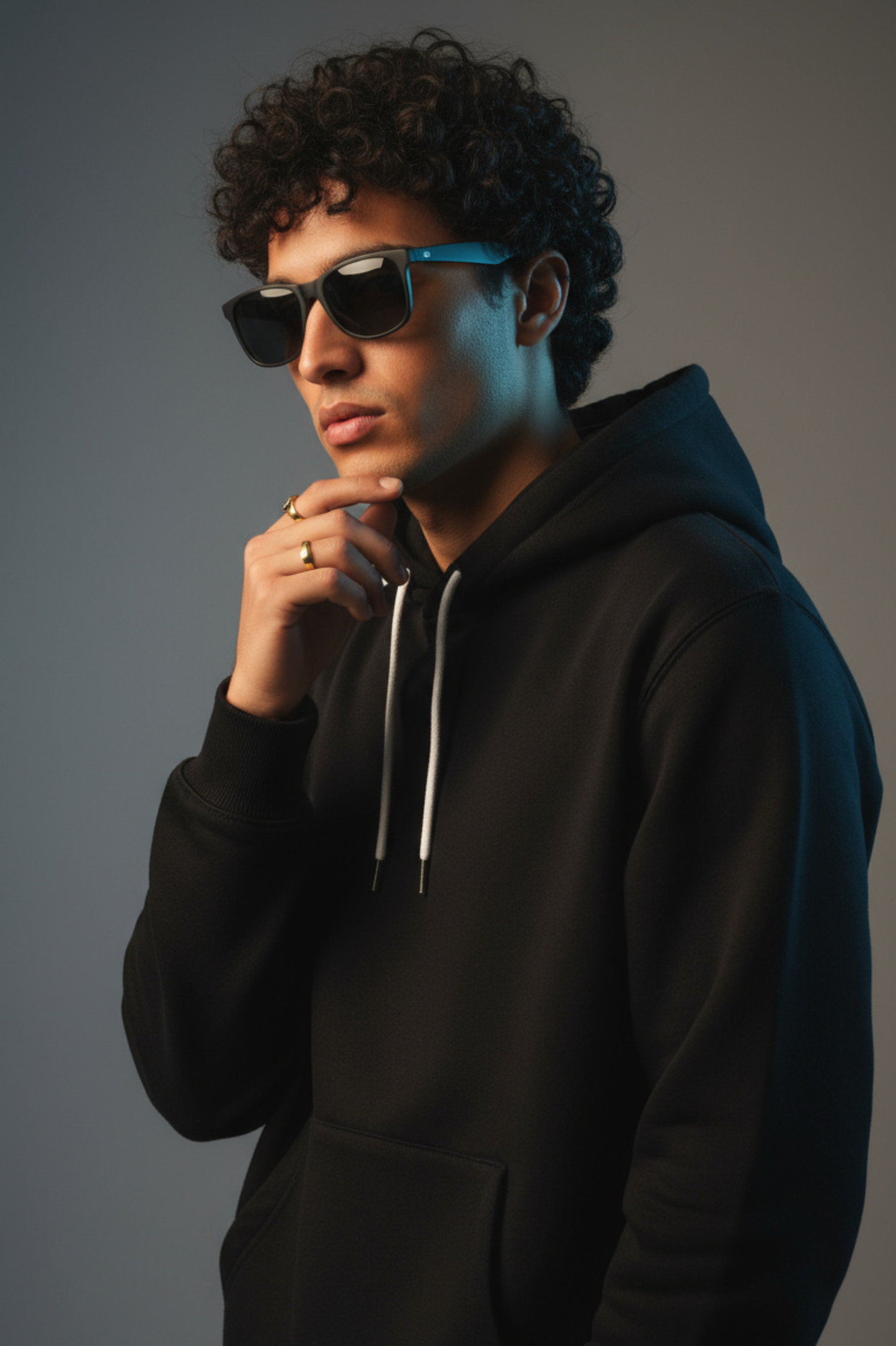 Quiet Core Hoodie — Black