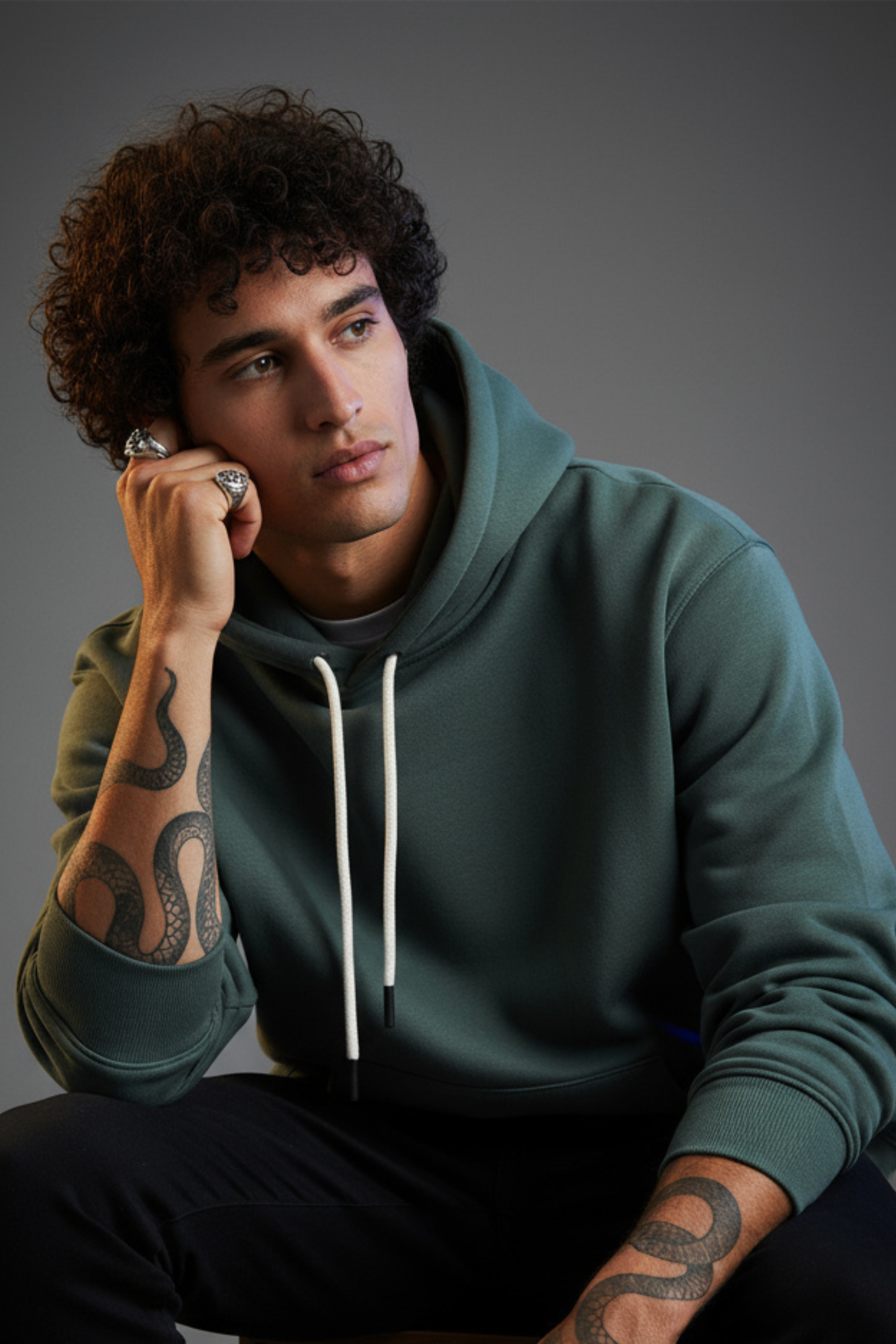 Quiet Core Hoodie – Mineral Sage