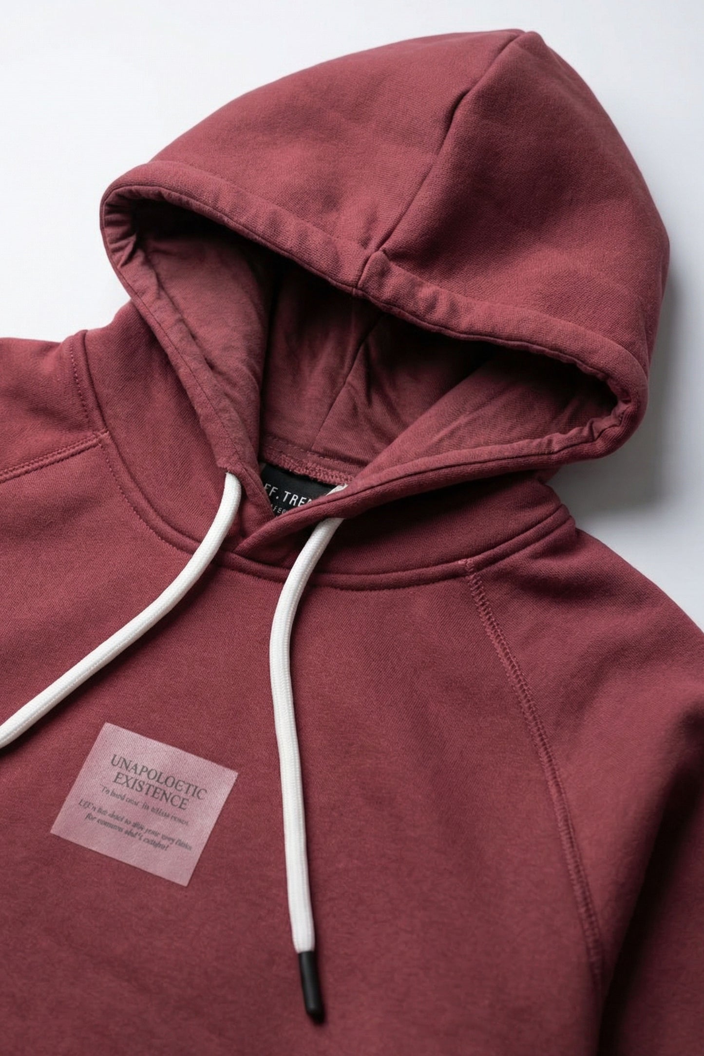 Existence Hoodie — Merlot