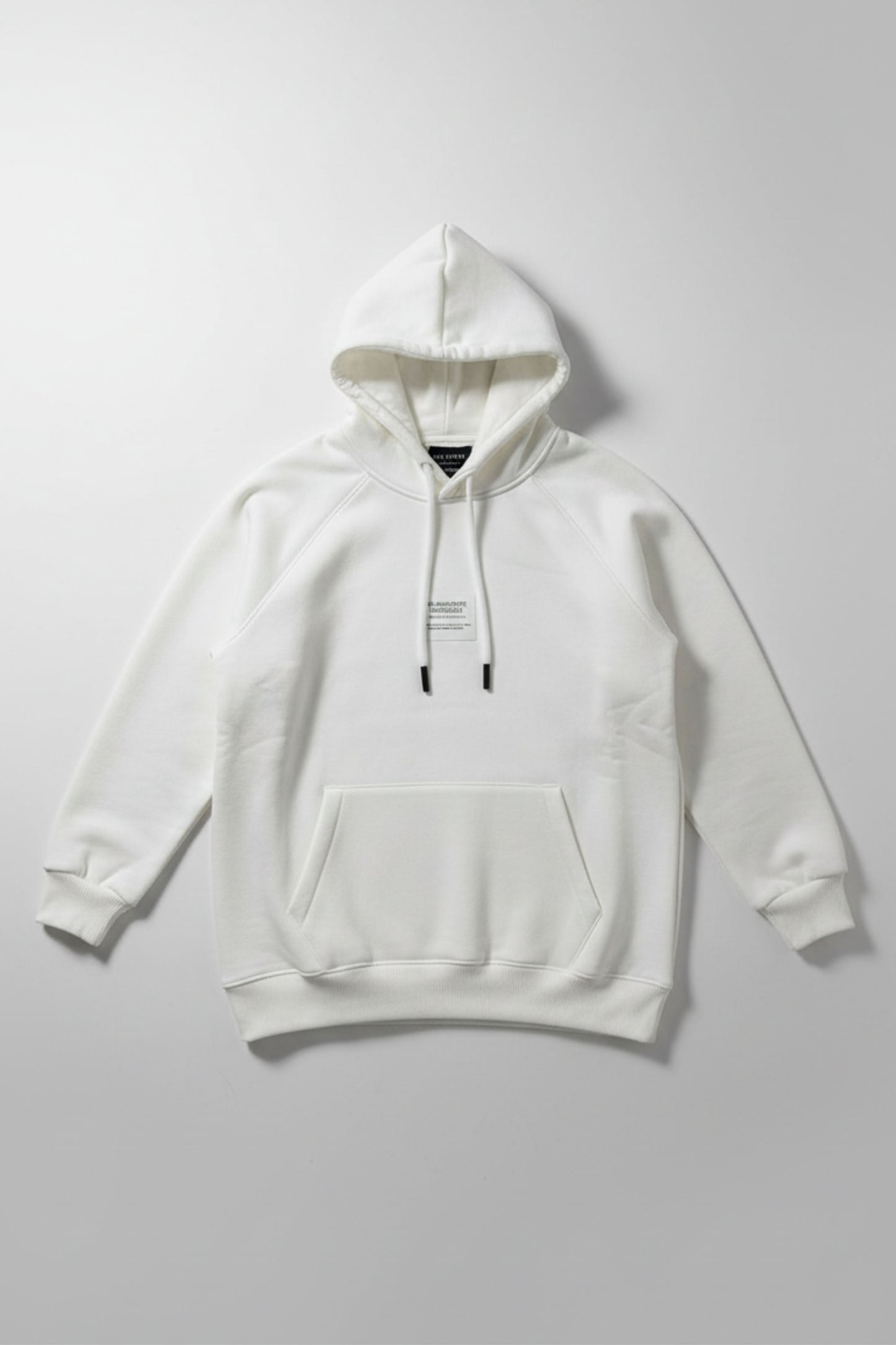 Existence Hoodie — Ecru White