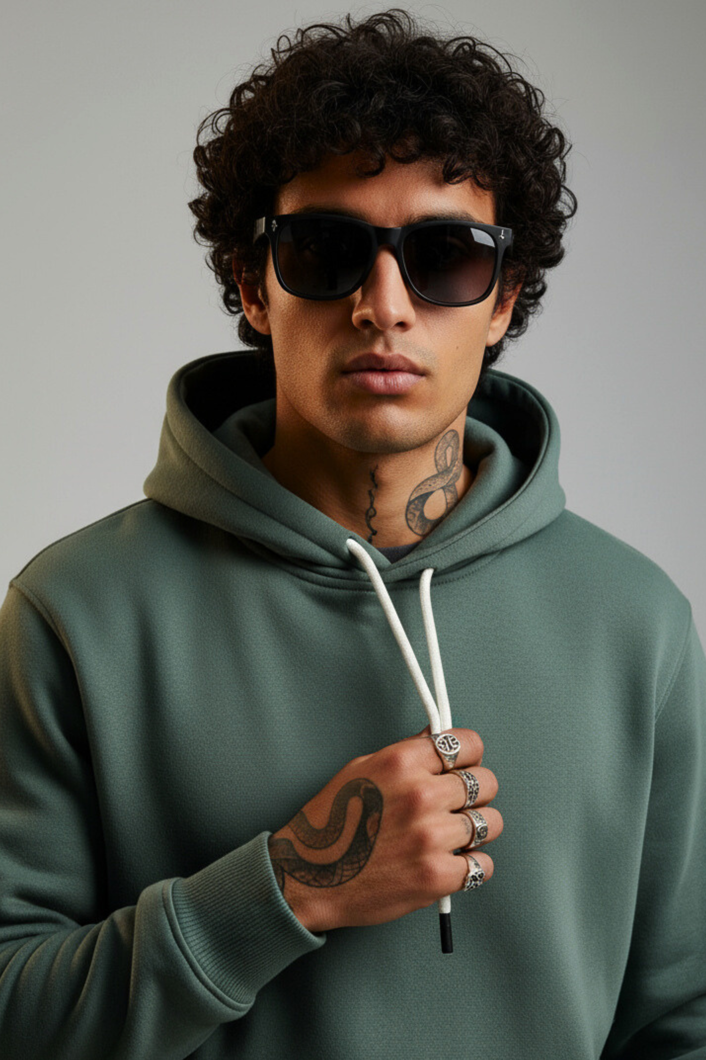 Quiet Core Hoodie – Mineral Sage