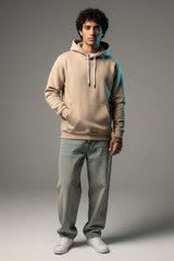 Quiet Core Hoodie —– Blush Oat