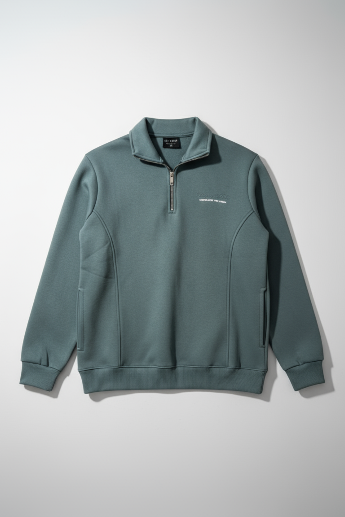 Escaping Cliches Half-Zip — Mineral Sage