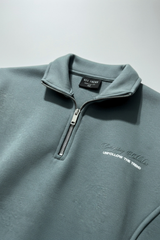 Escaping Cliches Half-Zip — Mineral Sage