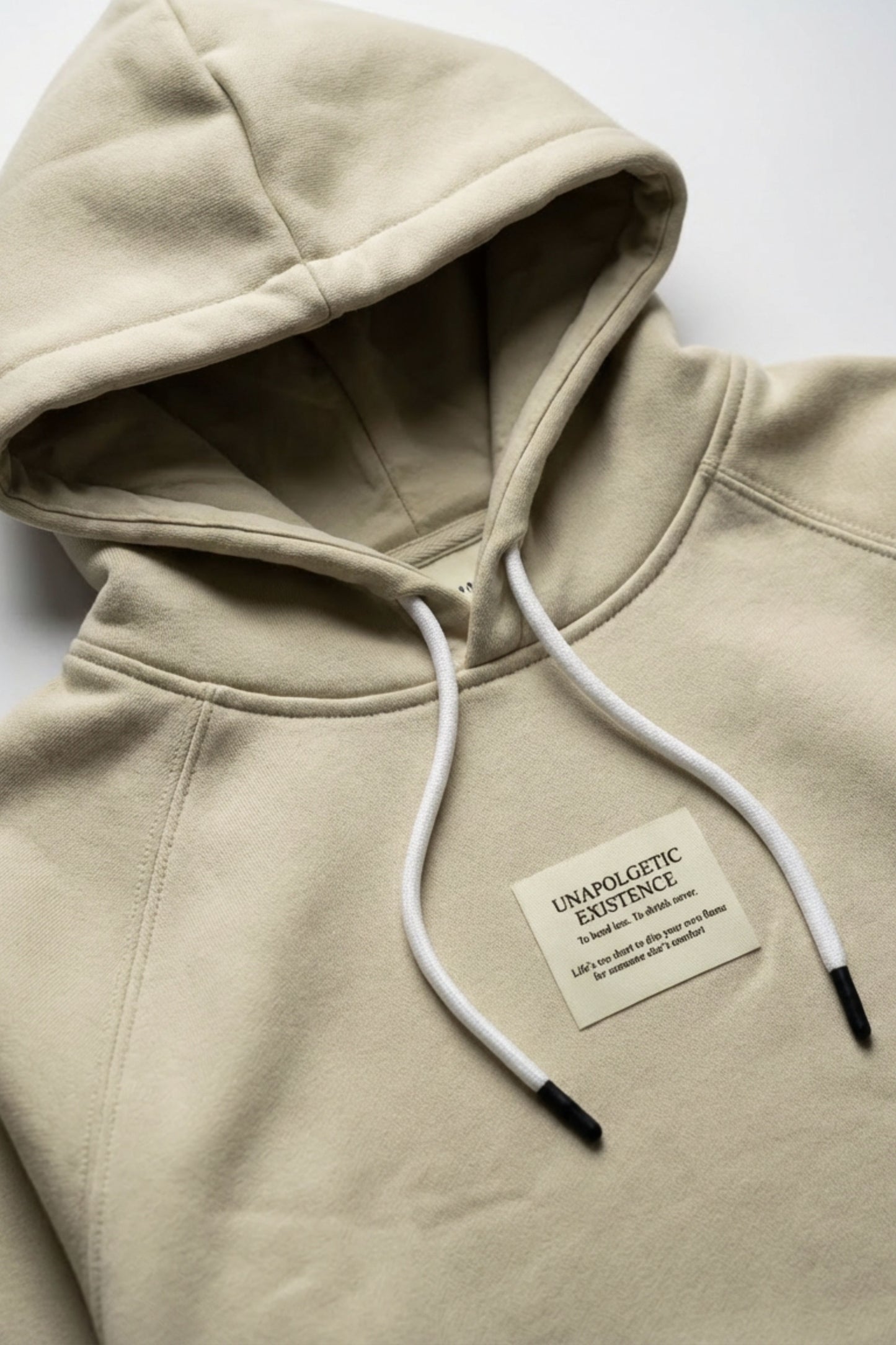 Existence Hoodie — Calm Pistachio