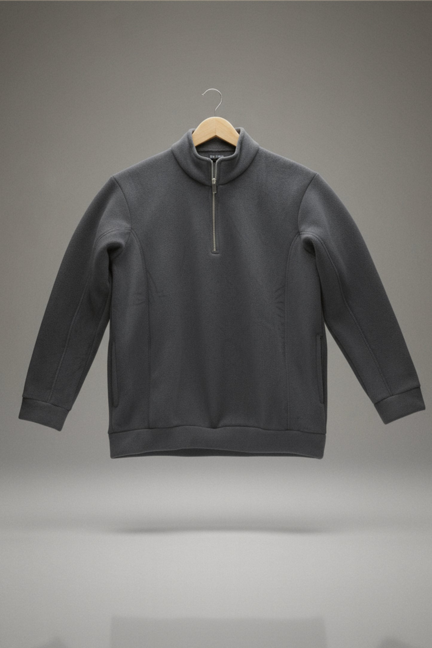 Still Current – Charcoal Sherpa Half-Zip