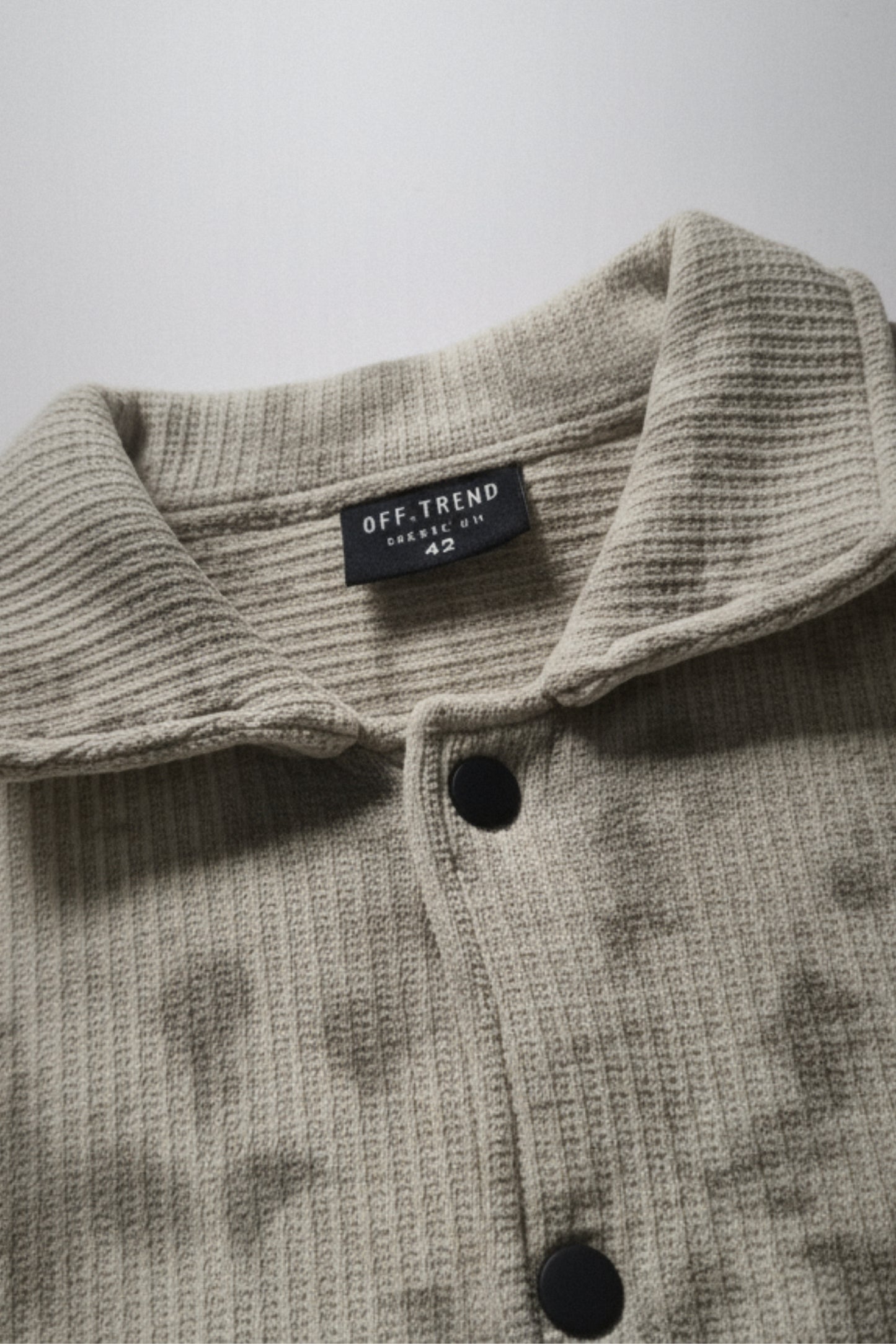 Echo – Sand Veil Overshirt