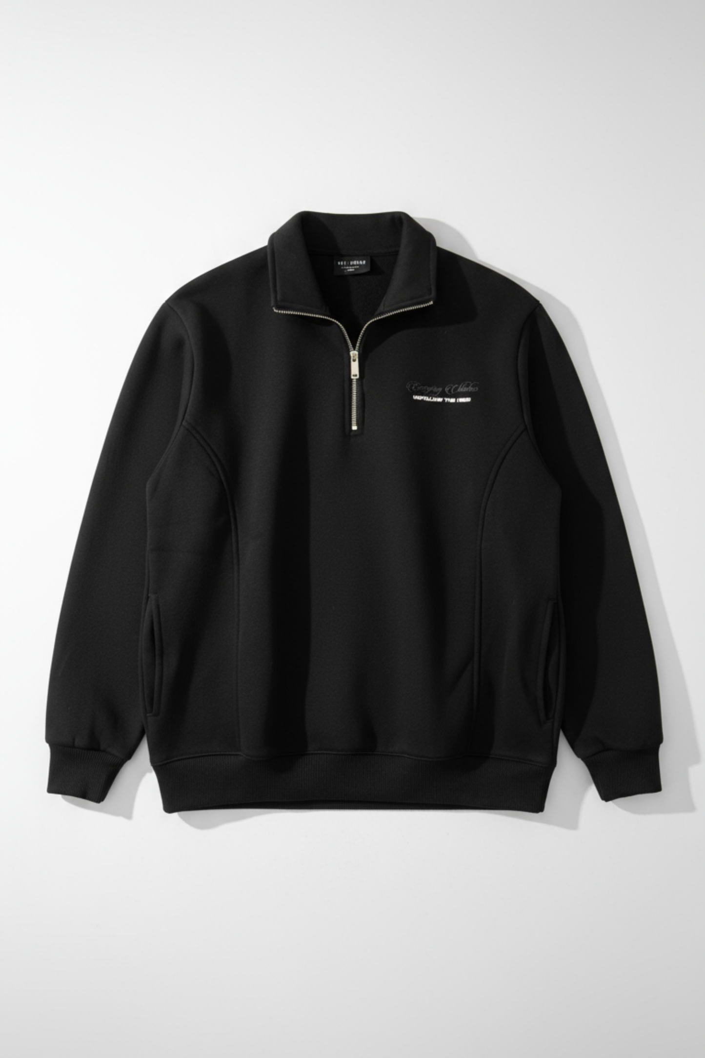 Escaping Cliches Half-Zip — Black