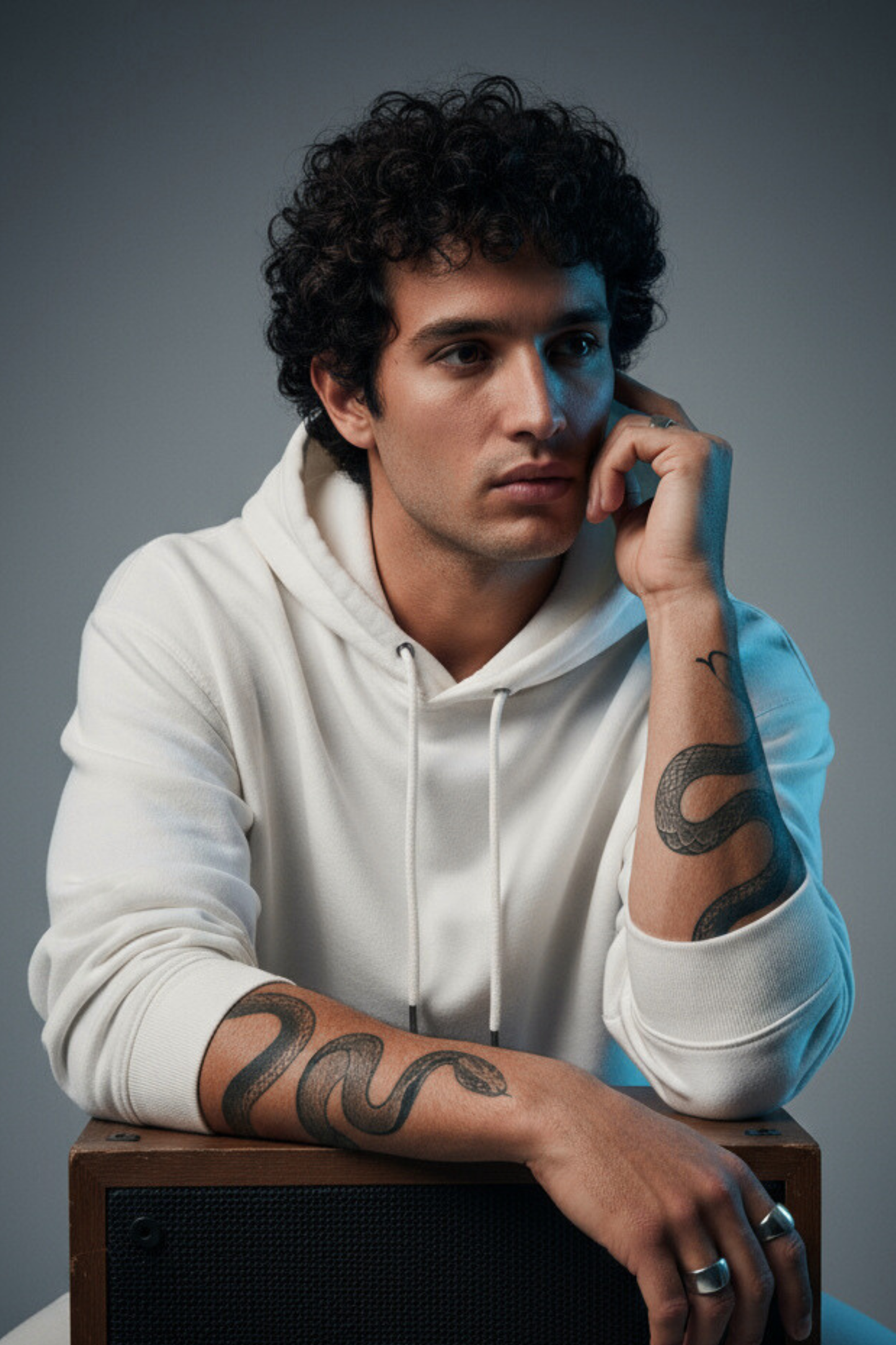 Quiet Core Hoodie –White