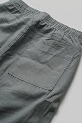 UrbanEase Linen Comfort Trousers — Olive Mist