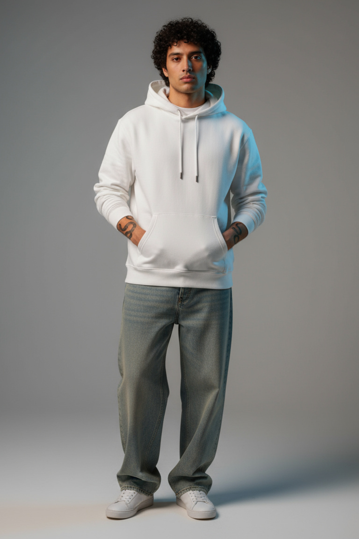Quiet Core Hoodie –White