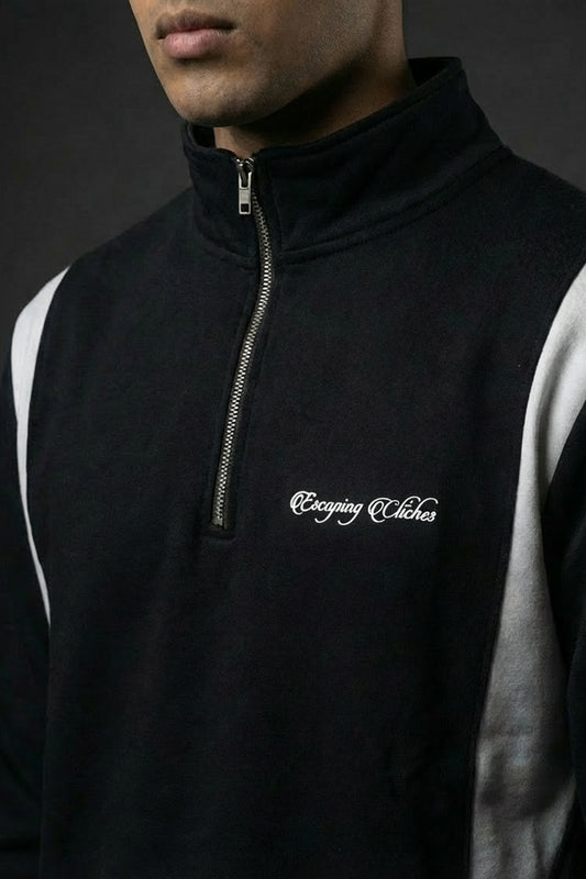 Coreline Half-Zip — Jet Black