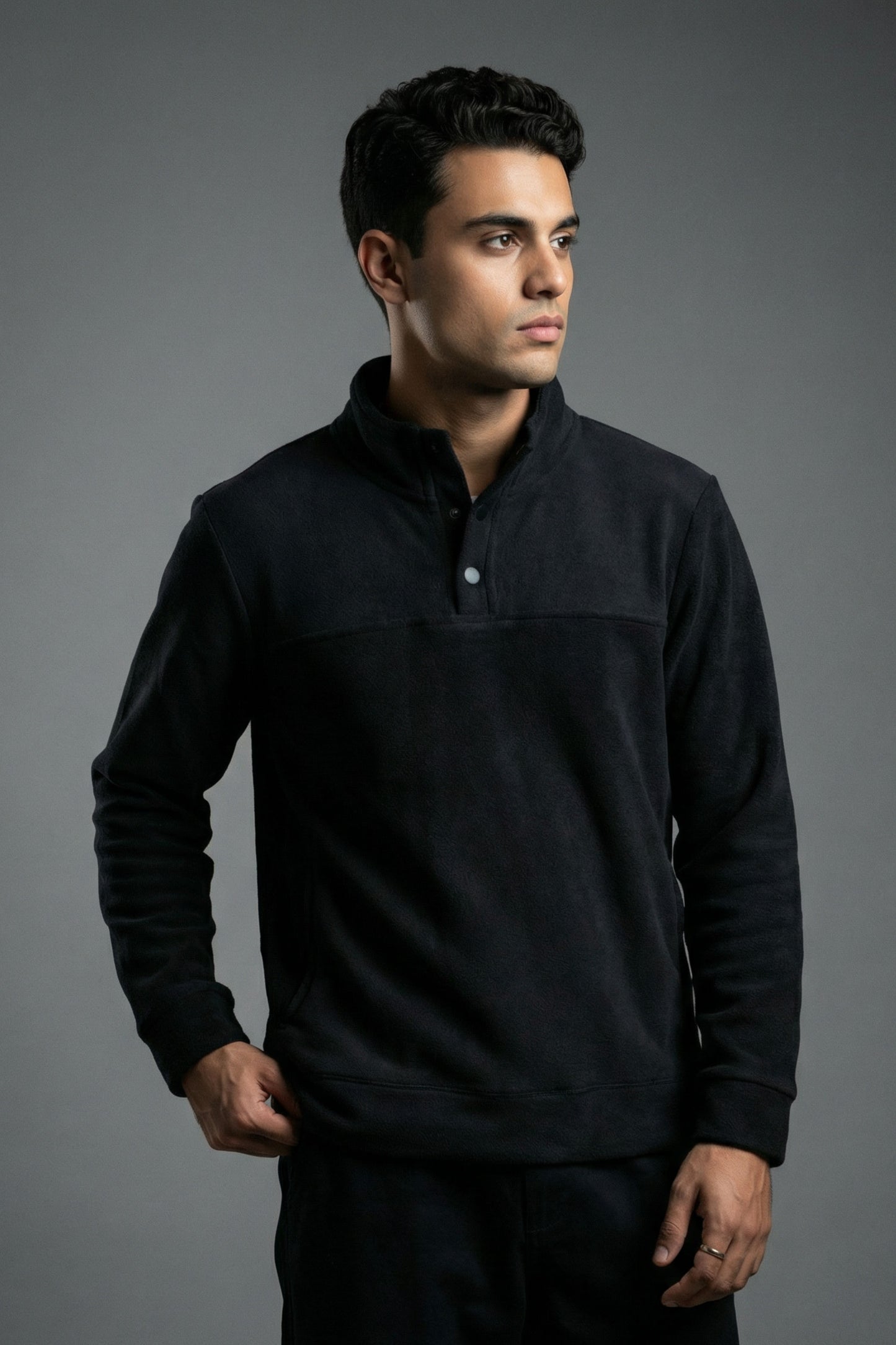 Stillness Sherpa – Obsidian Black