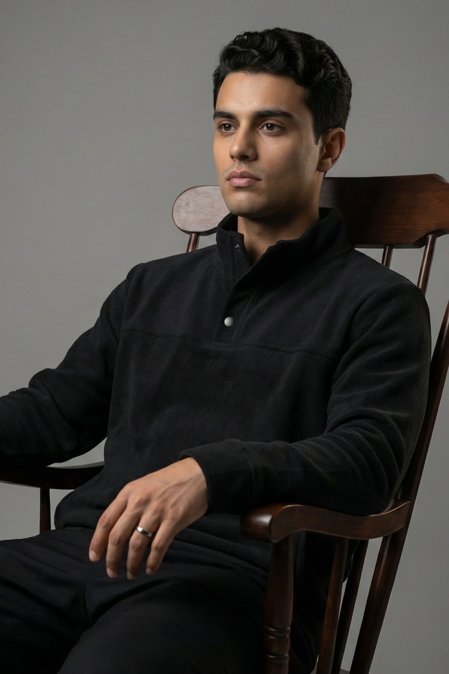 Stillness Sherpa – Obsidian Black