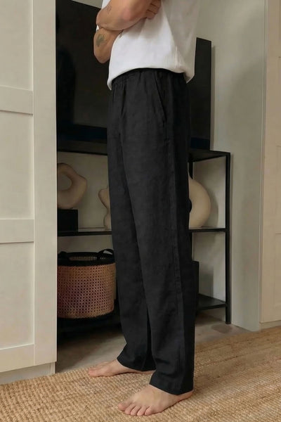 The Ease Trouser — Jet Black