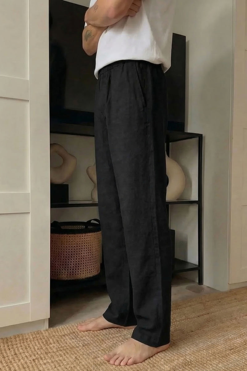 The Ease Trouser — Jet Black