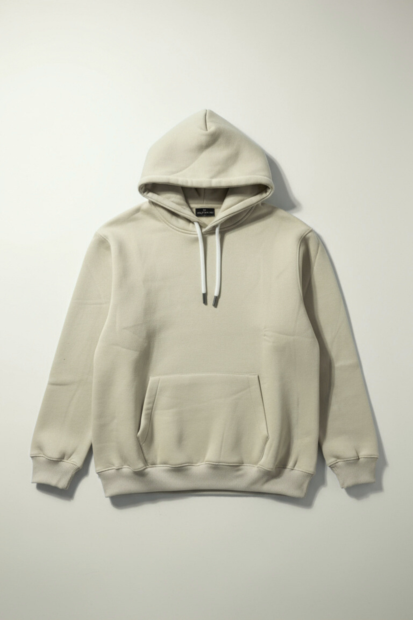 Quiet Core Hoodie – Pistachio Ecru