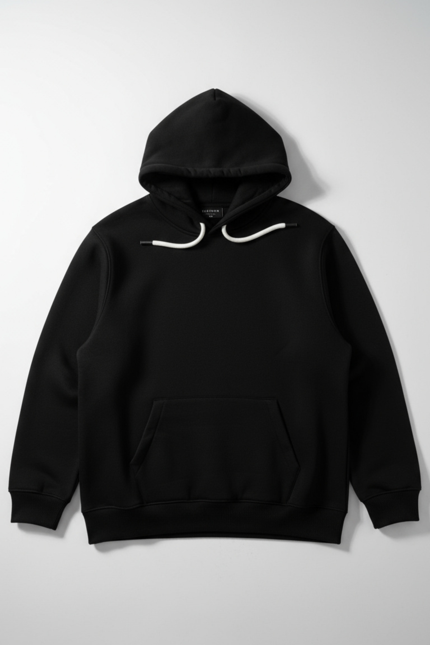 Quiet Core Hoodie — Black