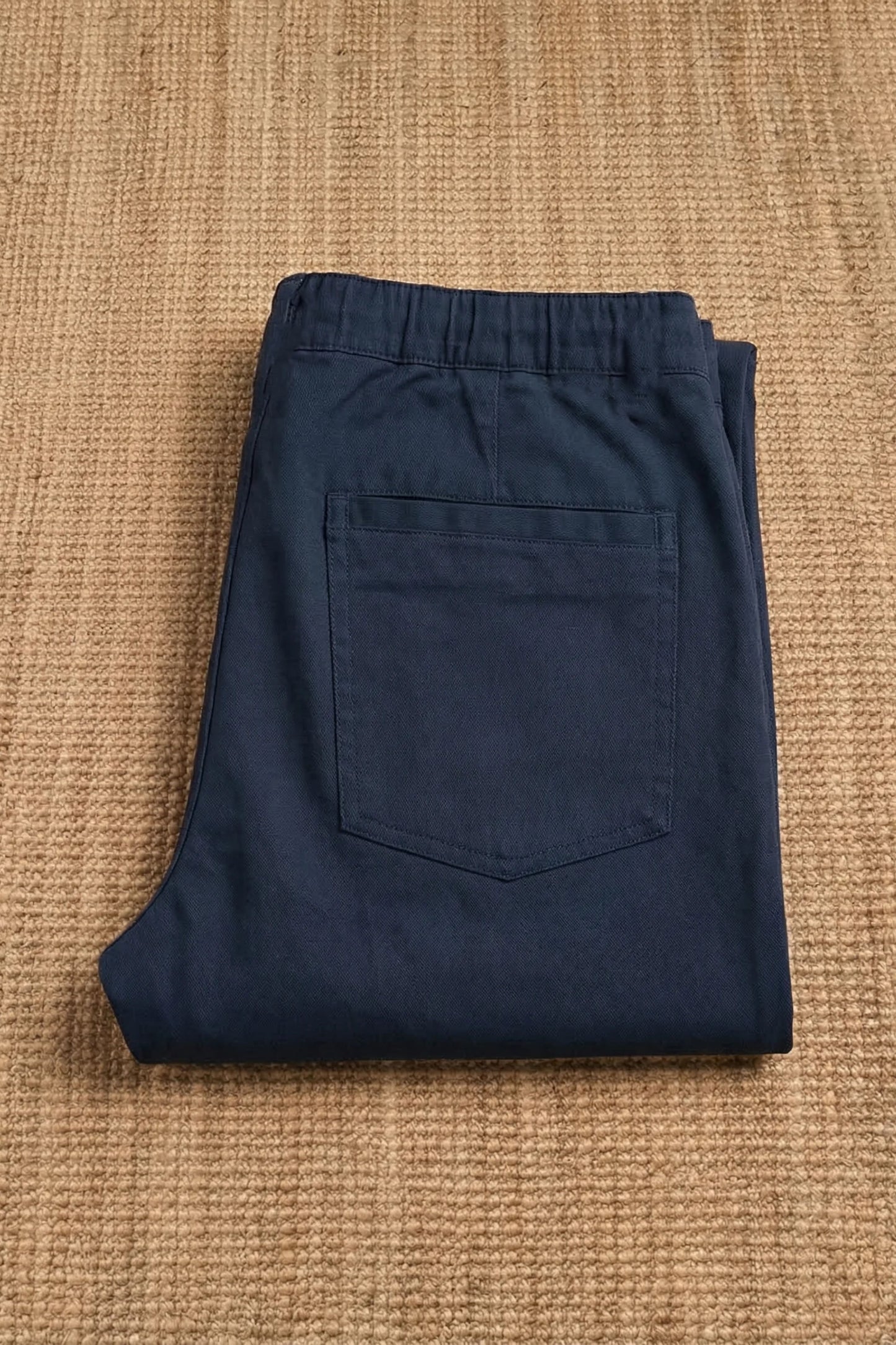 The Ease Trouser — Midnight Navy