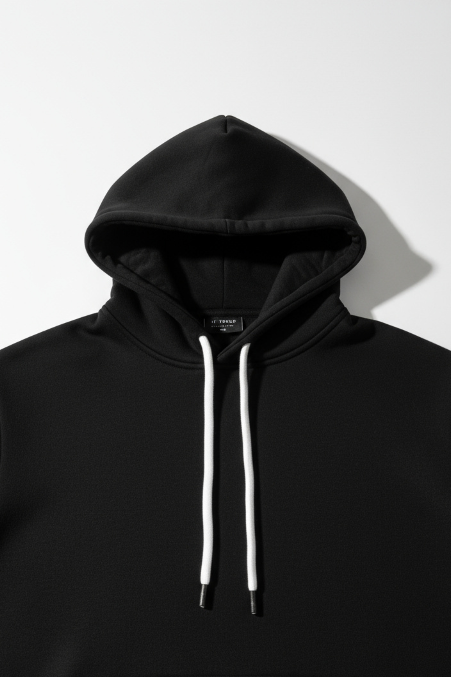 Quiet Core Hoodie — Black