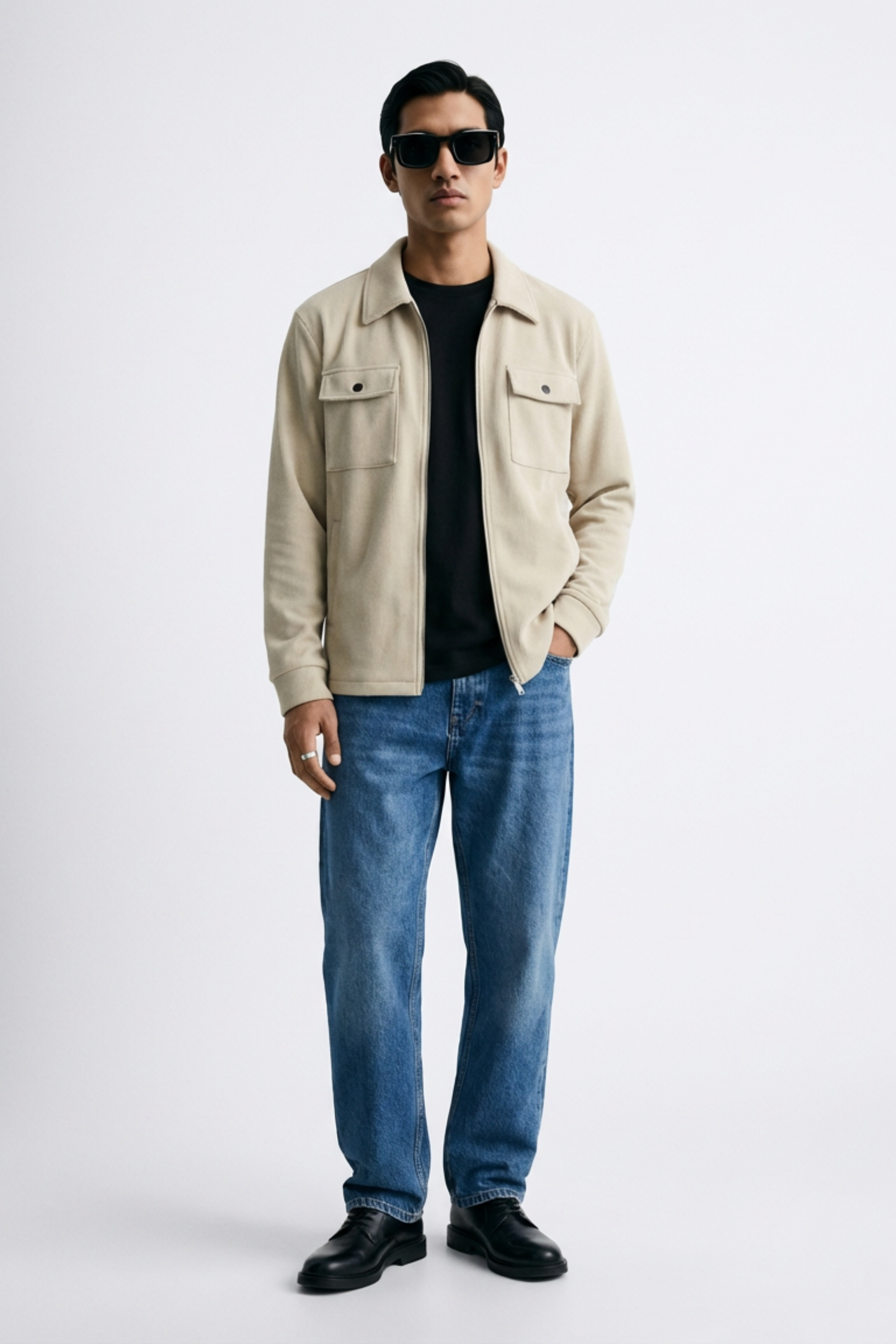 Fieldline Rib Jacket – Sand Beige