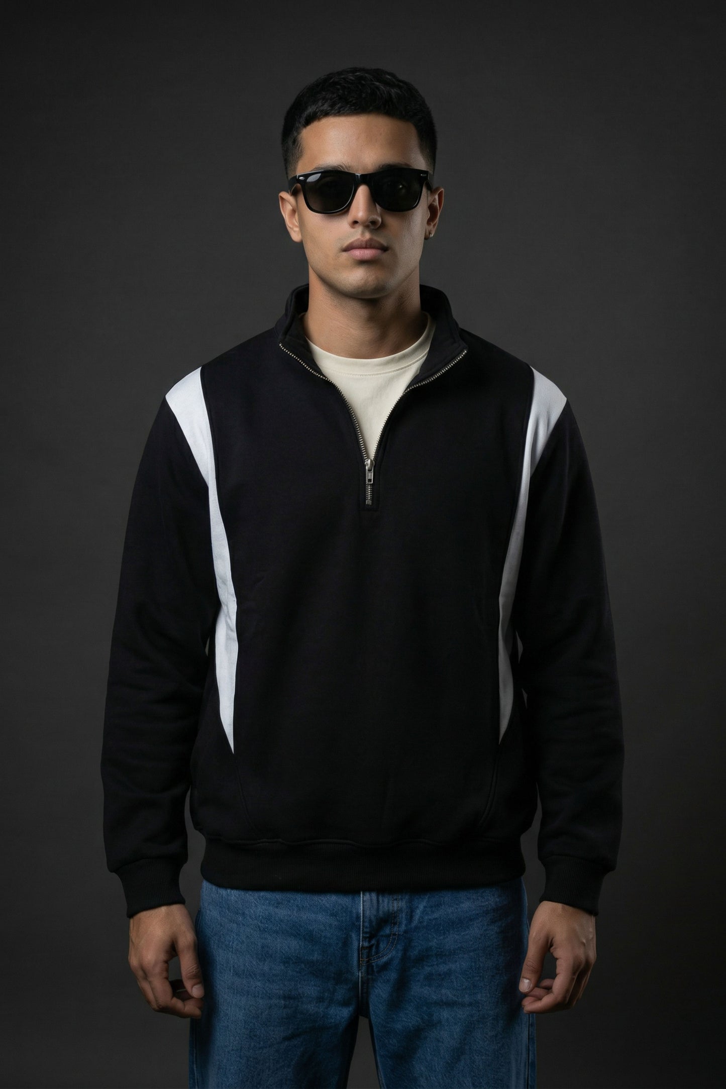 Coreline Half-Zip — Jet Black