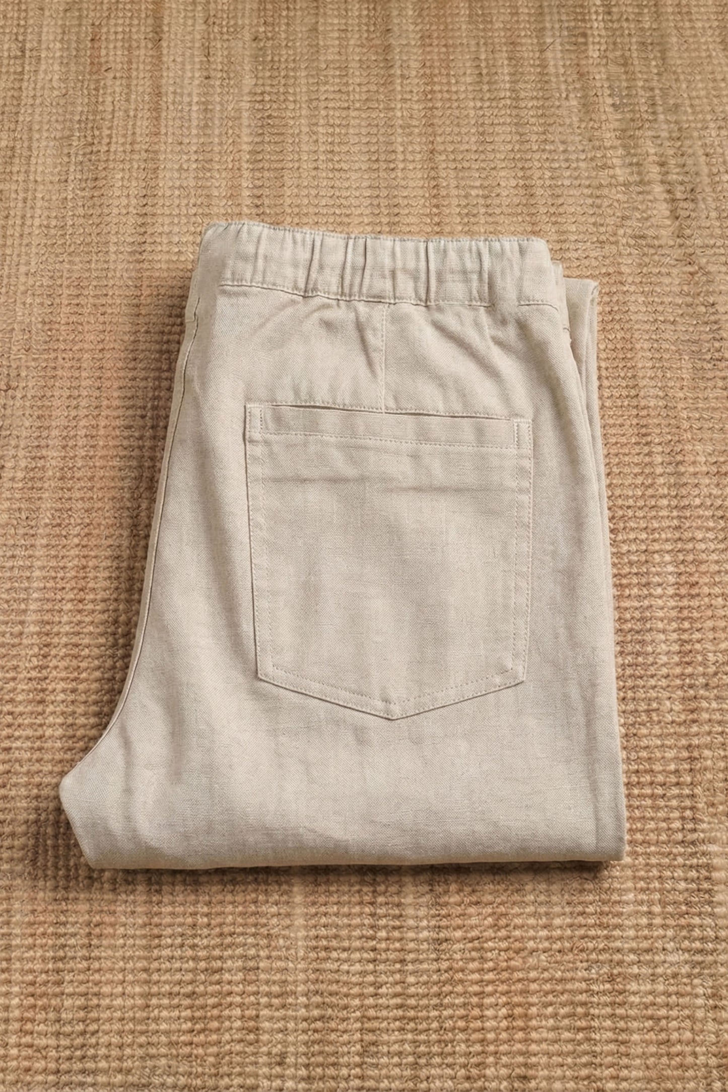 The Ease Trouser — Soft Sand