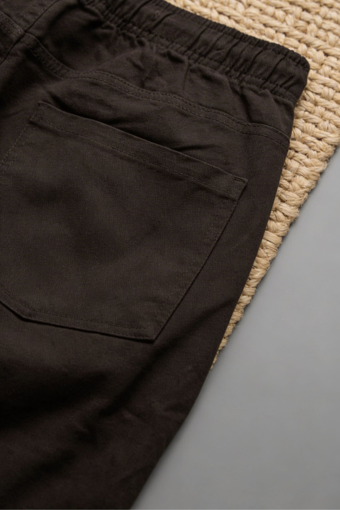 The Ease Trouser — Espresso Brown