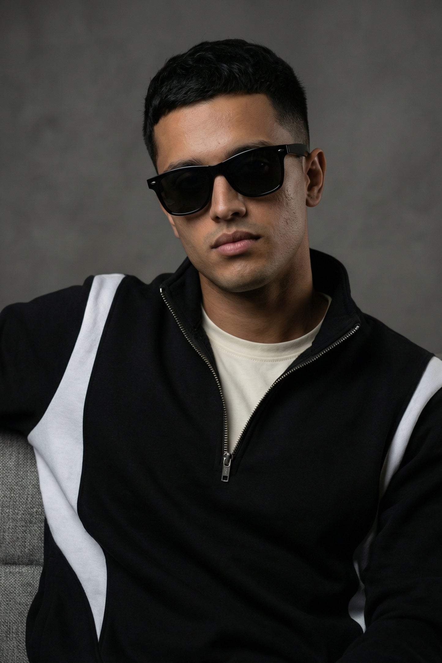 Coreline Half-Zip — Jet Black