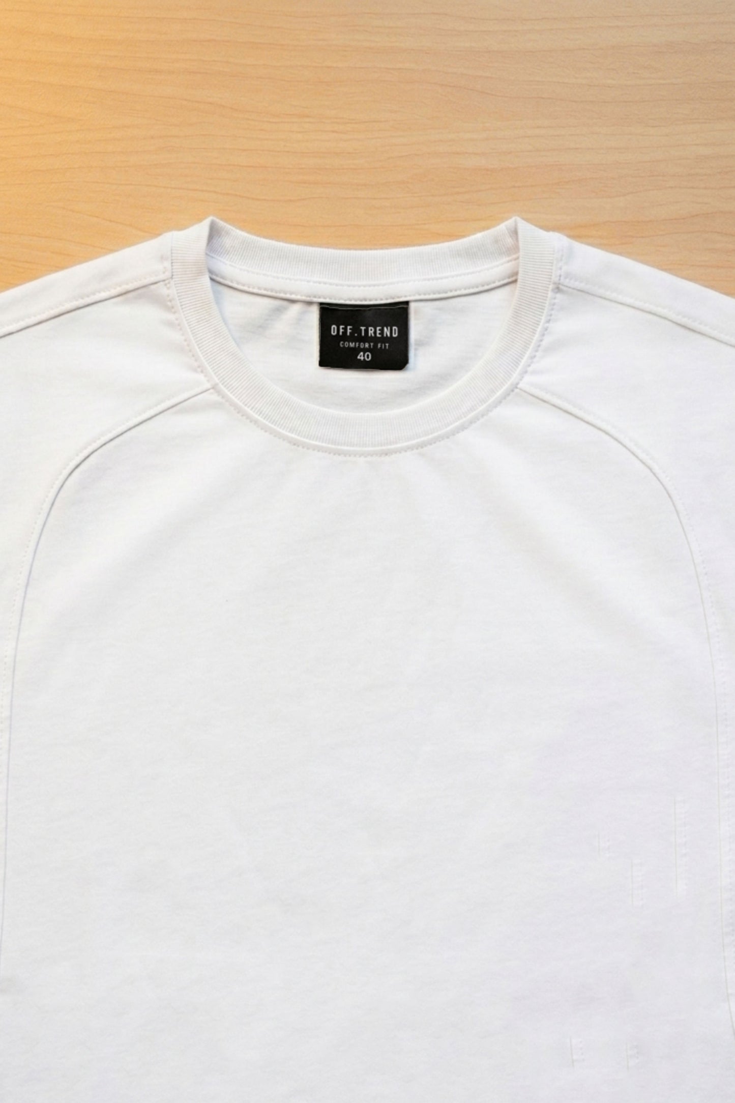 The Contour Tee — WHITE