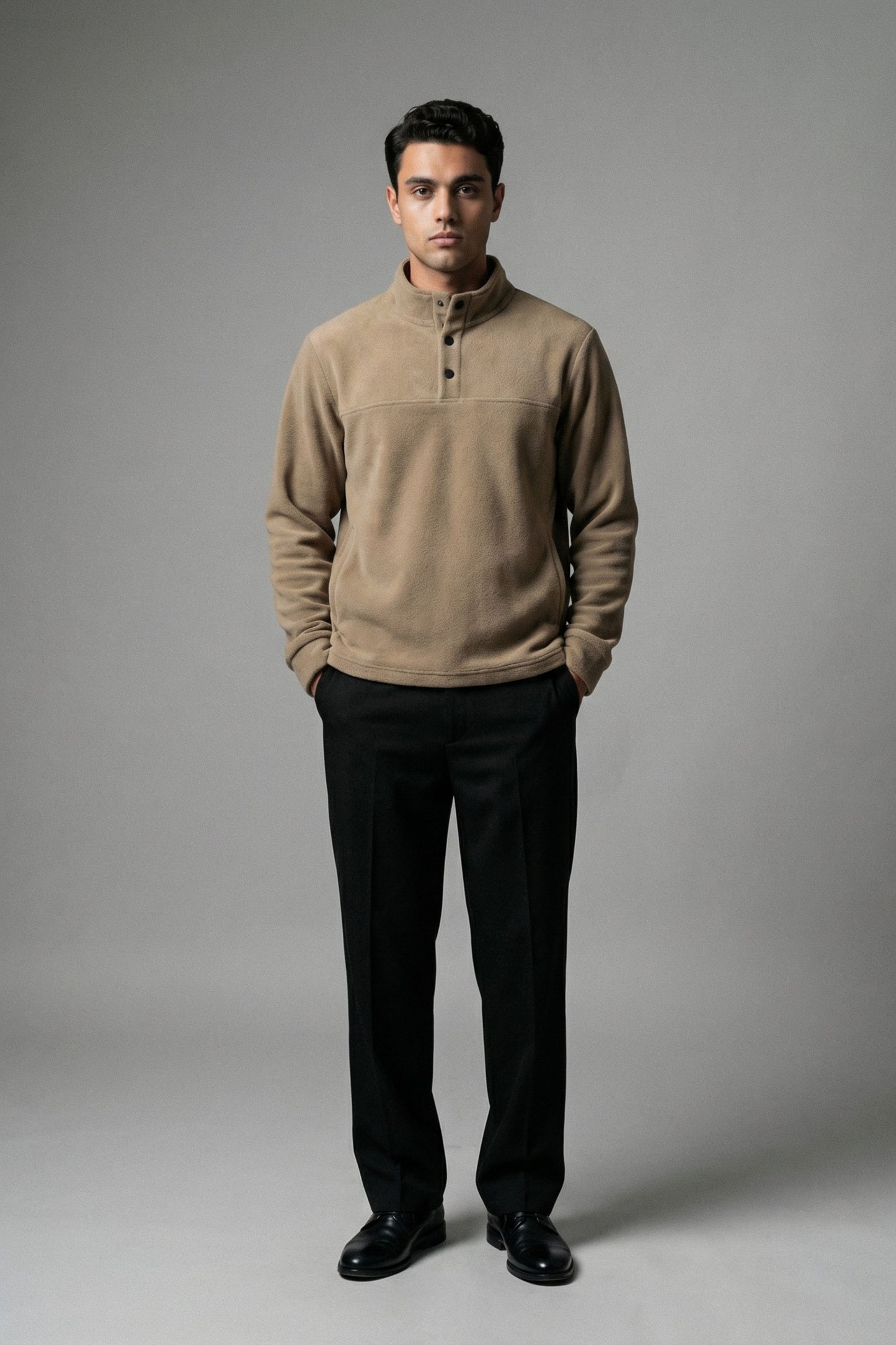 Stillness Sherpa – Warm Taupe