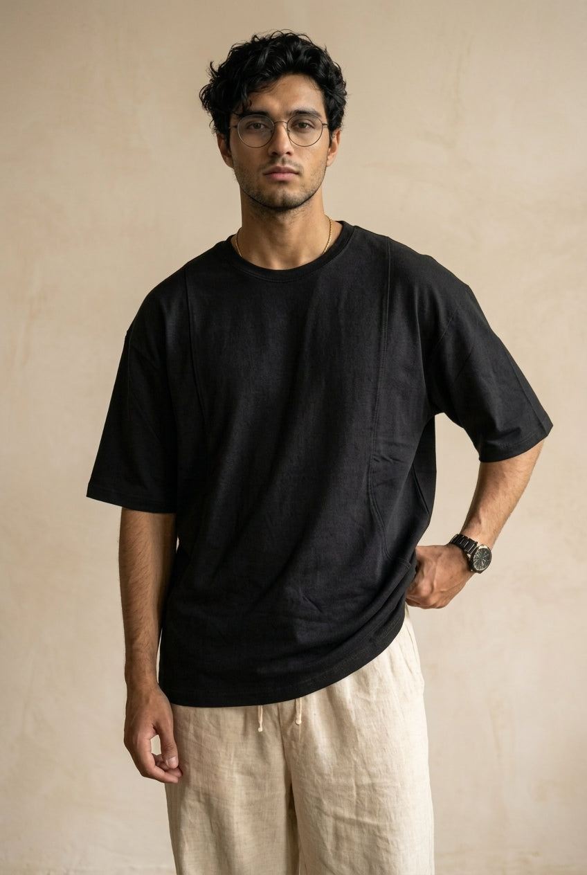 The Arc Tee — BLACK