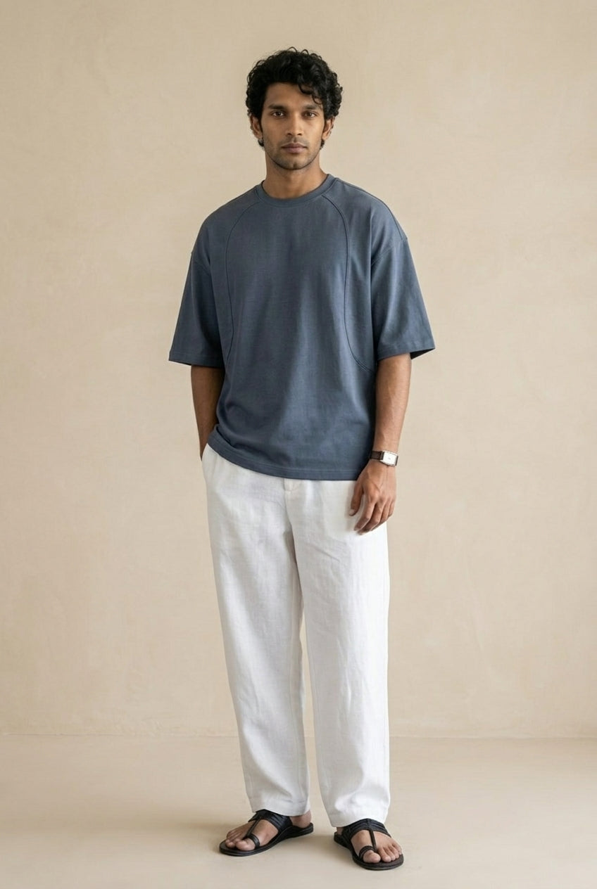 The Contour Tee — GREY