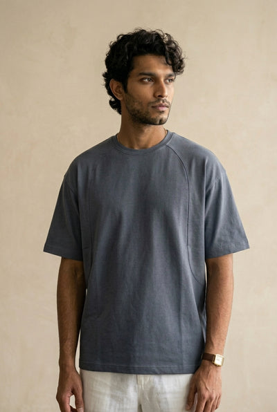 The Contour Tee — GREY