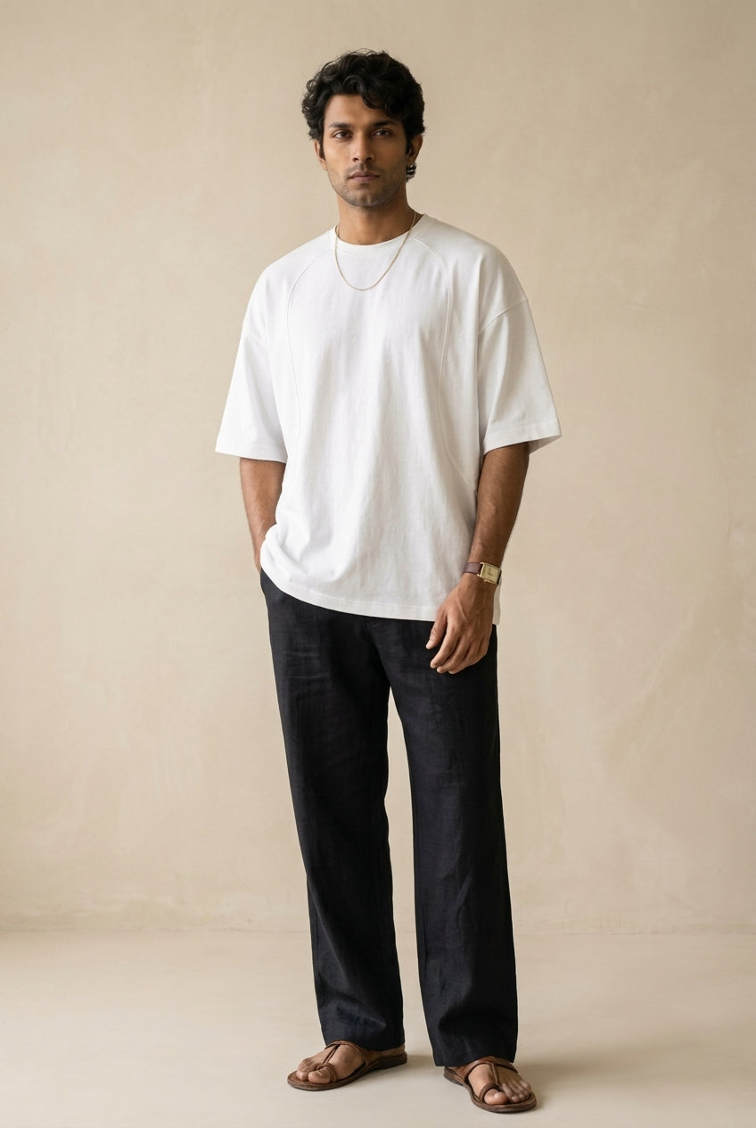 The Contour Tee — WHITE