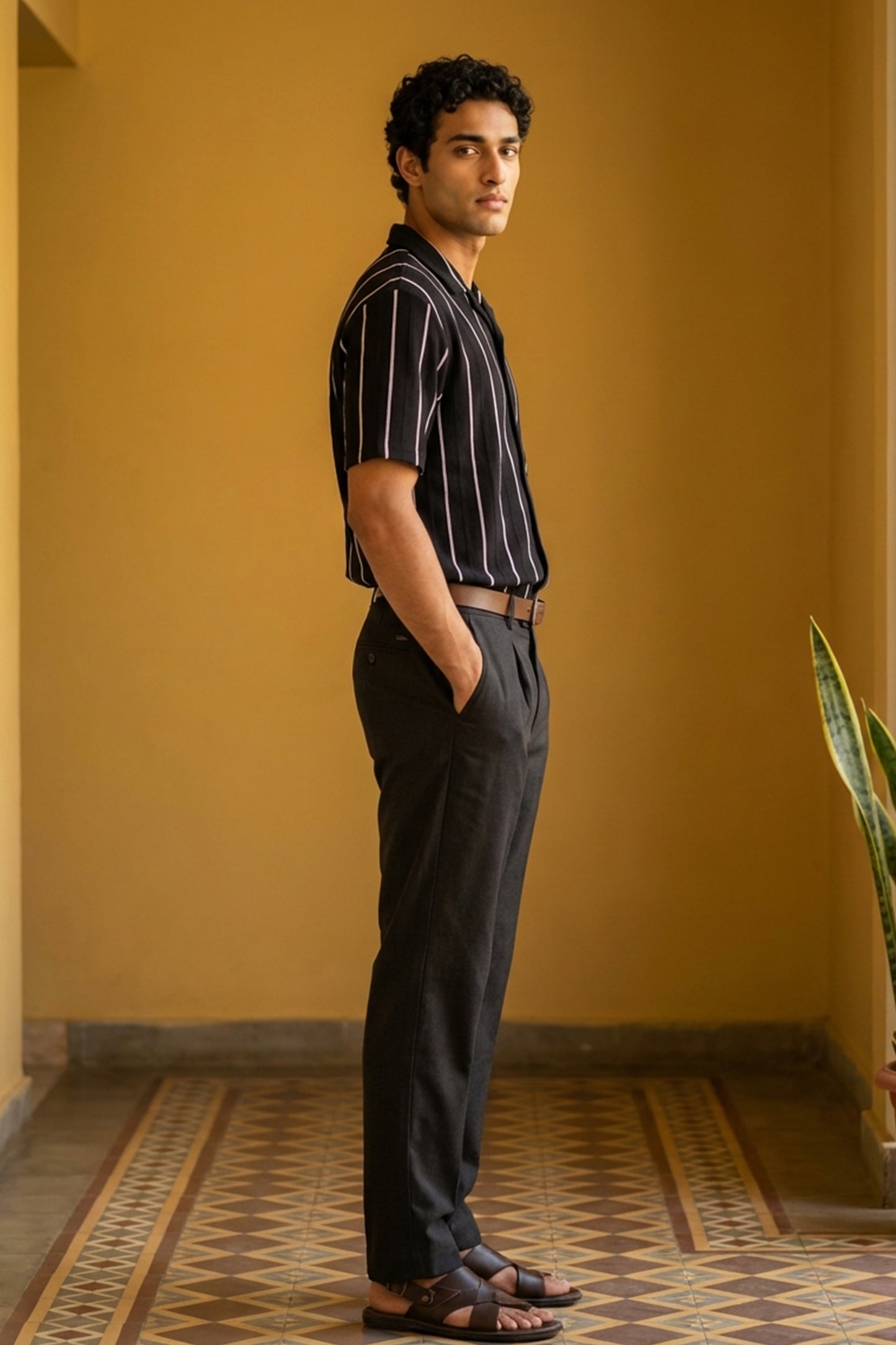 Monochrome Pulse — BLACK STRIPE