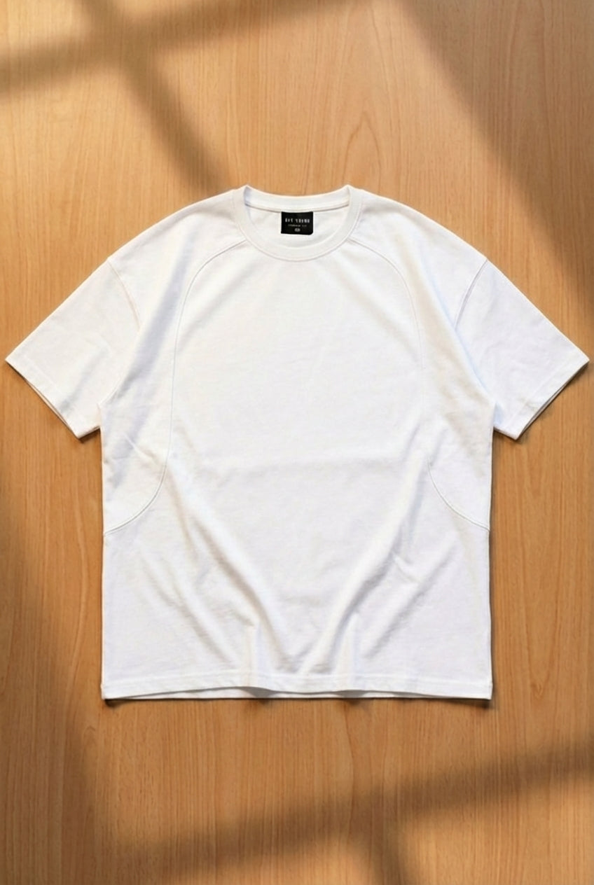 The Contour Tee — WHITE