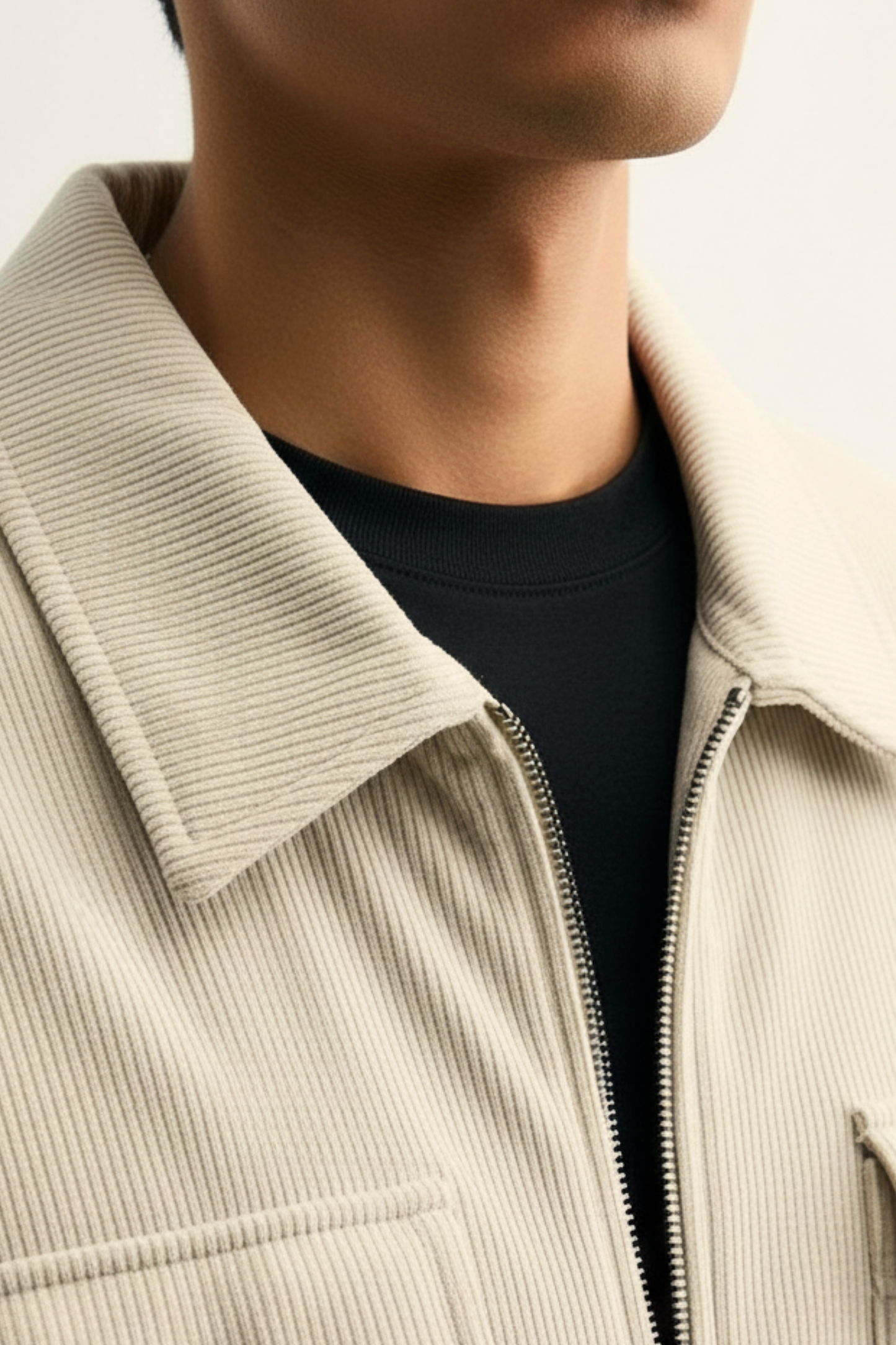 Fieldline Rib Jacket – Sand Beige